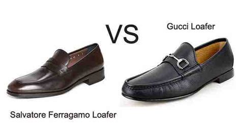 gucci vs ferragamo loafers|is ferragamo better than gucci.